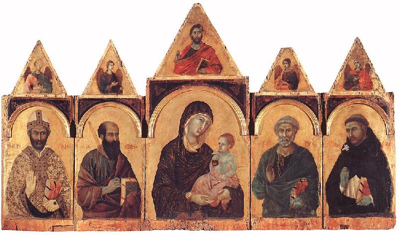 Duccio di Buoninsegna Polyptych No. 28 sdf oil painting picture